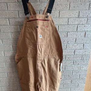 Men's Field and Forest Tan Work Overalls